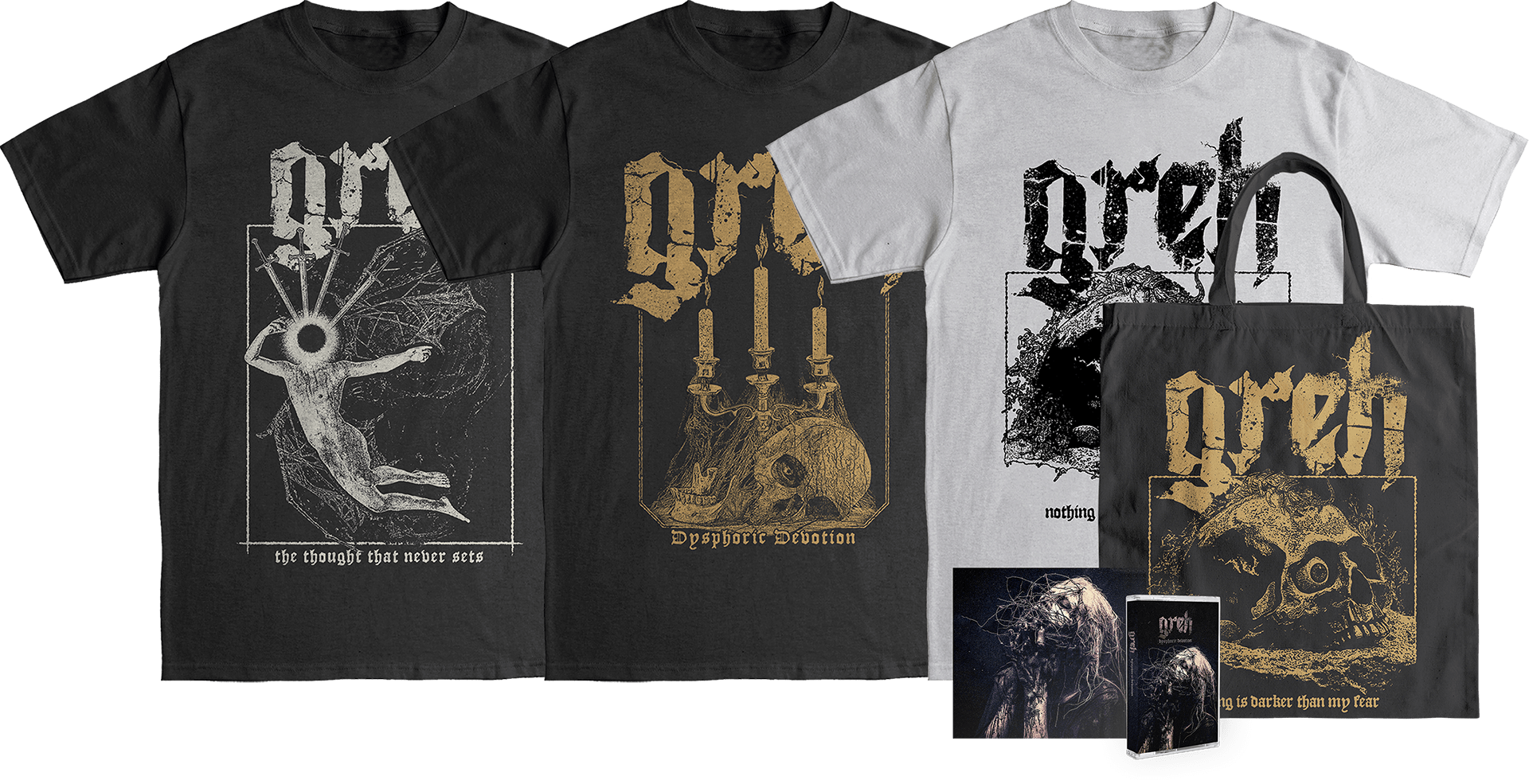 Official merchandise of GREH band